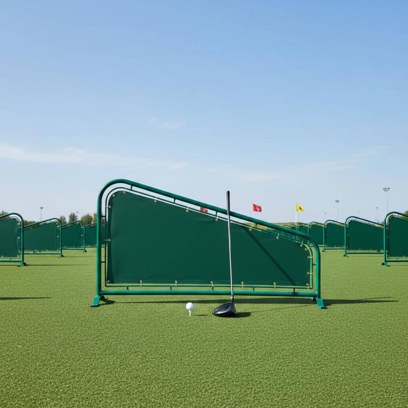 Sports Equipment Golf - Płócienna przegroda golfowa, wytrzymała bariera na