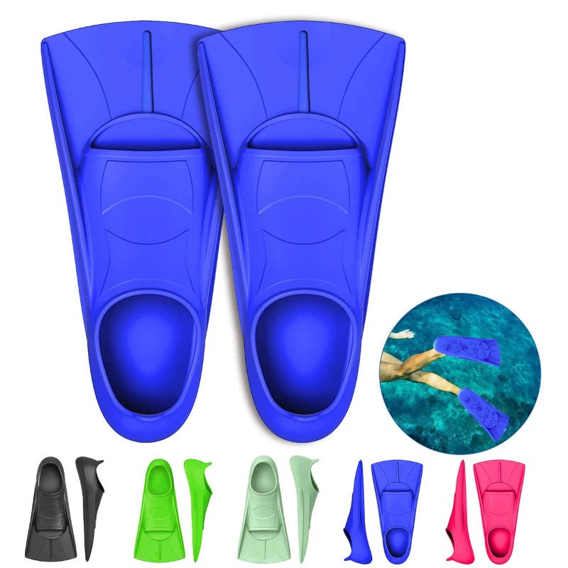 Swim Fin Short Blade - Lekkie, krótkie płetwy do snorkelingu, wygodne,