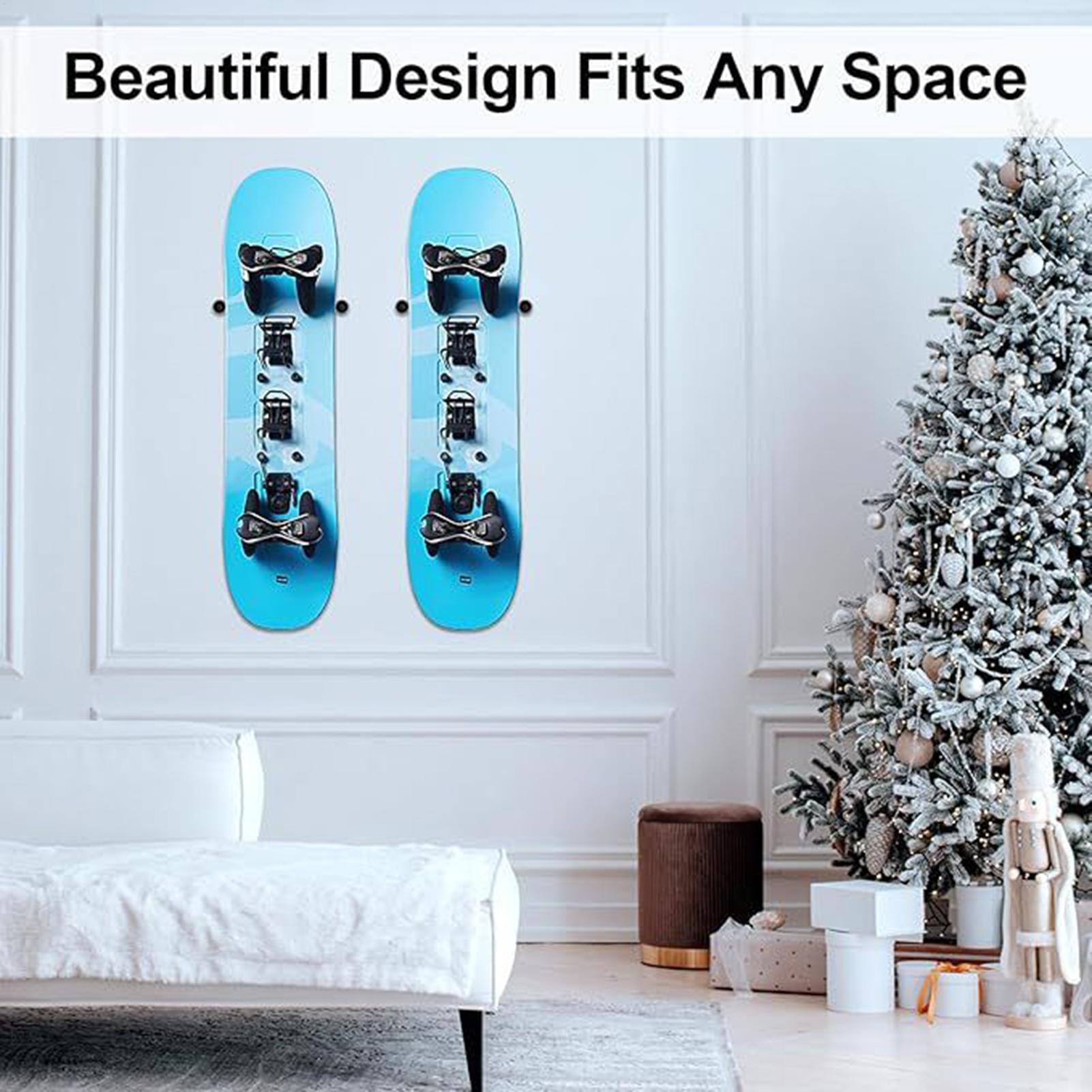 Sports Equipment Store - Uchwyt ścienny na snowboard, pionowy wieszak