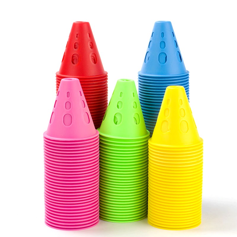 Football Training Cone - 10/20 szt. Puste, wiatroodporne stożki do