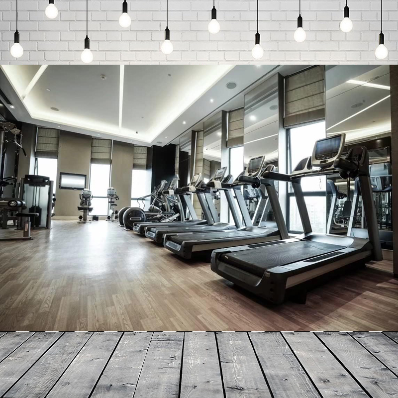 Sports Equipment Background - Tło fotograficzne Sprzęt do ćwiczeń na