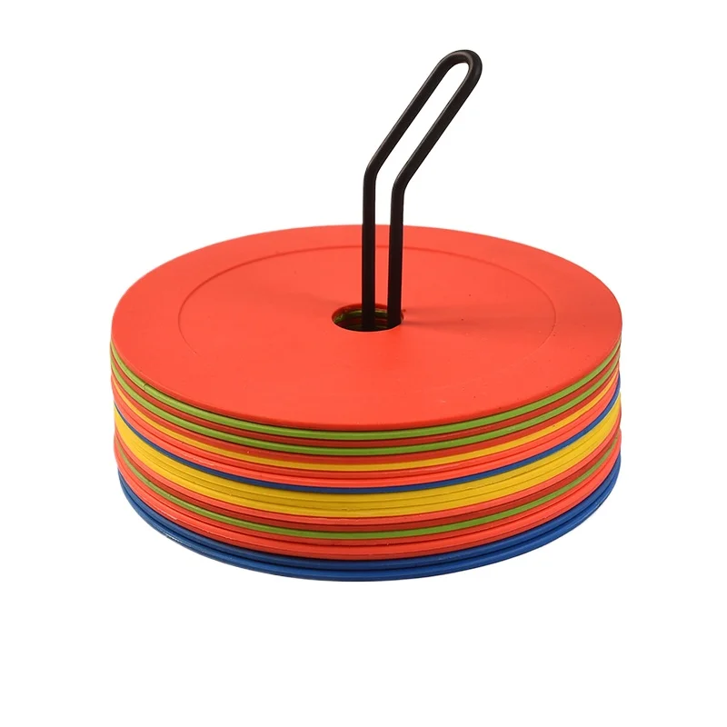 Football Training Cone - Piłka nożna Płaskie stożki Marker Disc