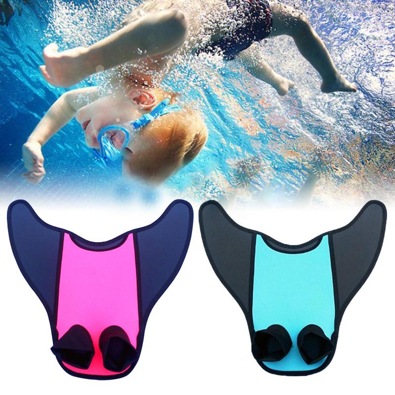 Swim Fin Short Blade - Trening pływania płetwy dwustopne płetwy pływackie