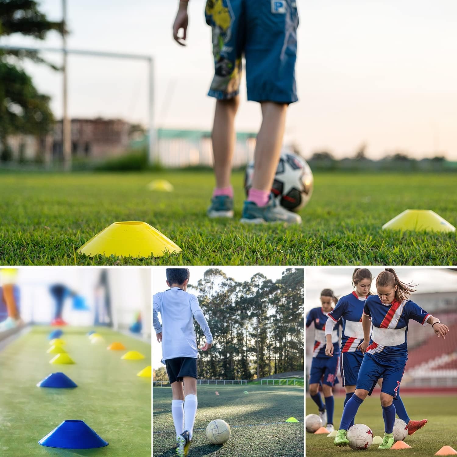 Koni do treningu piłki nożnej, – Football Training Cone recenzja i cena