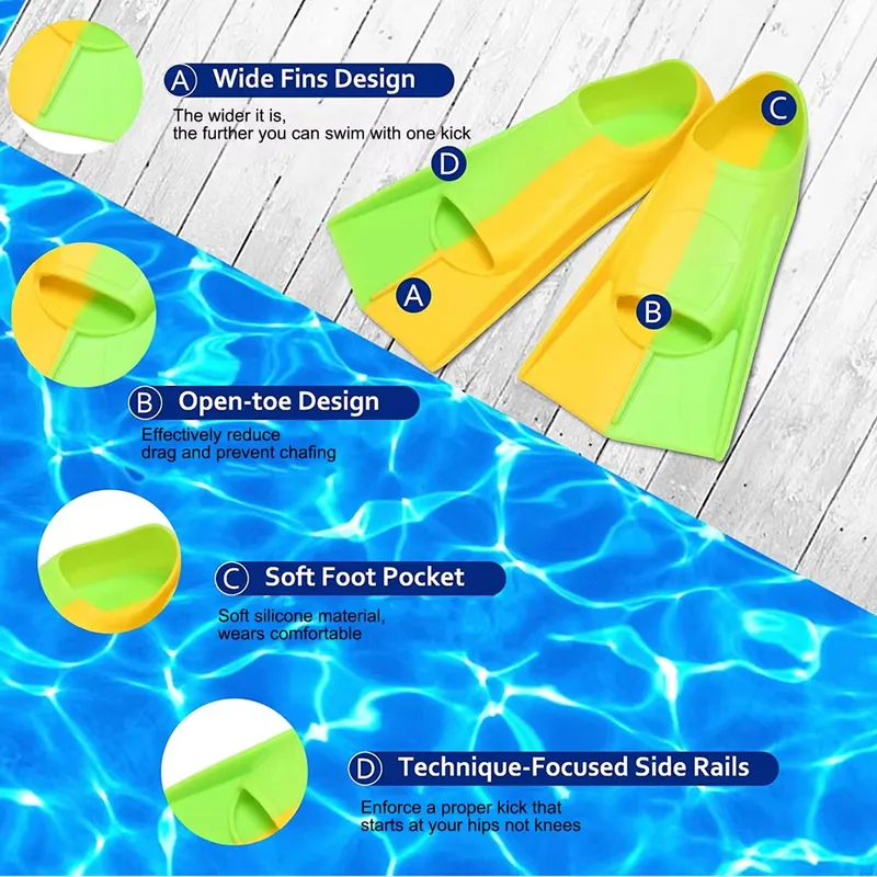 Profesjonalne krótkie płetwy s – Swim Fin Short Blade recenzja i cena