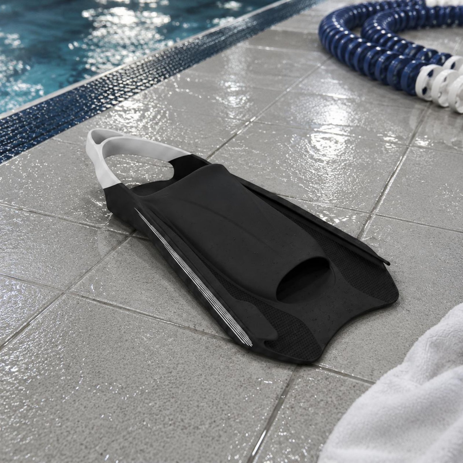 Silikonowe płetwy do pływania, – Swim Fin Short Blade recenzja i cena