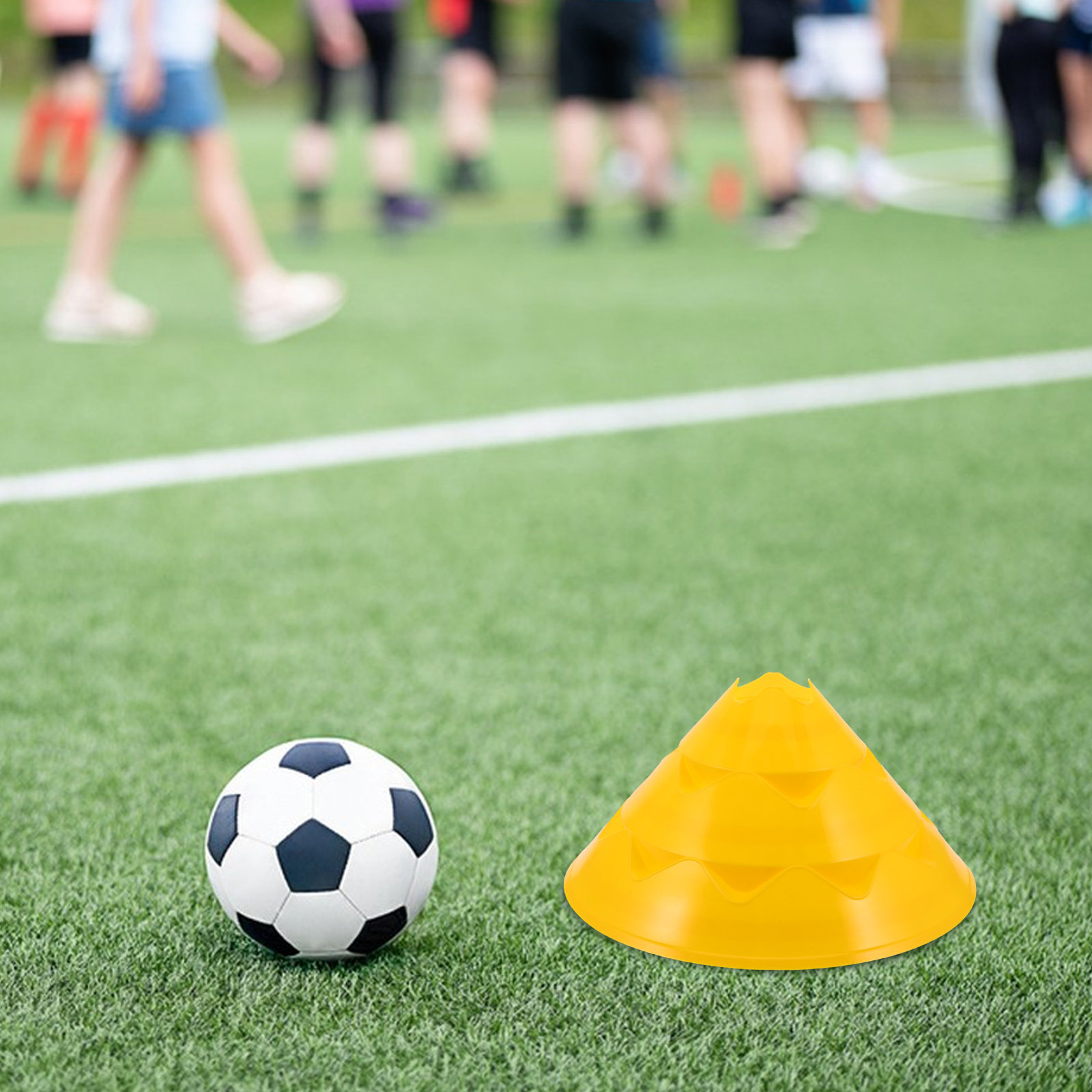 6 szt. Stożków treningowych do – Football Training Cone recenzja i cena