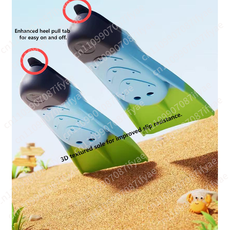 Antypoślizgowe płetwy do snork – Swim Fin Short Blade recenzja i cena