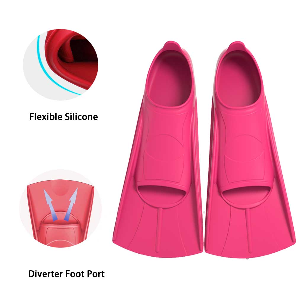 Płetwy do pływania silikonowe  – Swim Fin Short Blade recenzja i cena